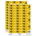 thumbnail image 1 of Write Right On Pencil Teacher Student School Sticker Set - Yellow - Matte Finish - 1.5" Small, 1 of 7