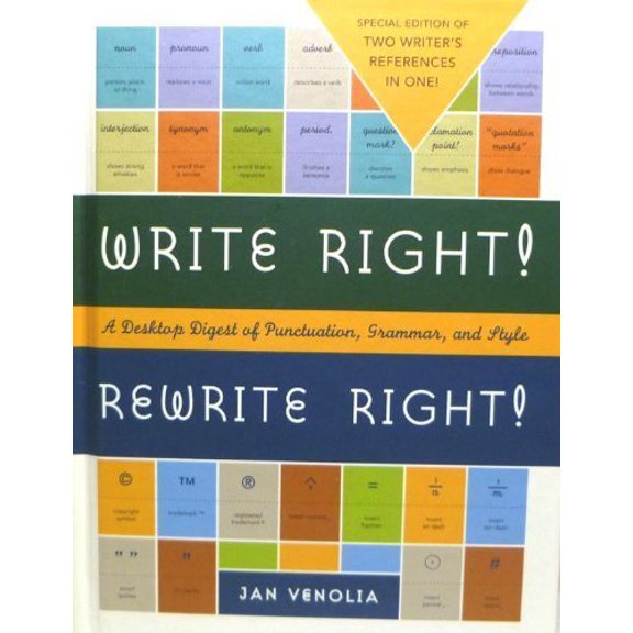 Pre-Owned Write Right! Rewrite Right! A Desktop Digest of Punctuation, Grammar, and Style Paperback