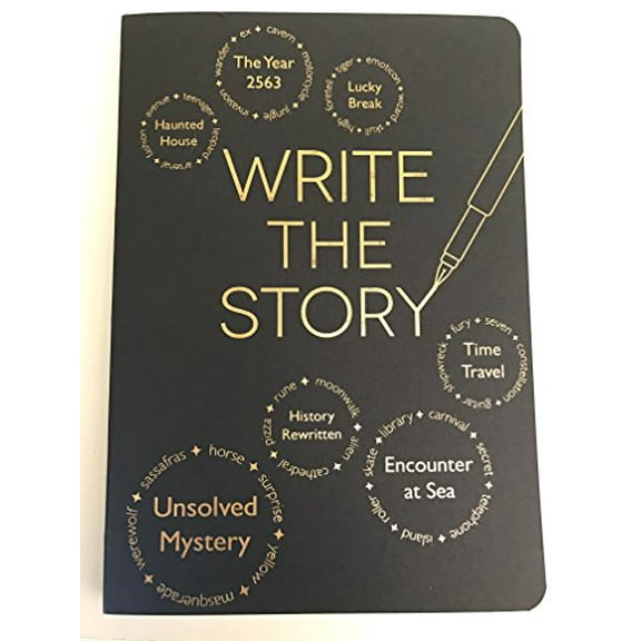 Pre-Owned Write the Story: Creative Writing Journal Notebook - Writers Teaching Class Project Learning Art School - 100 Storylines To Spur Creativity And Imagi... (Paperback) 1608634531 9781608634538