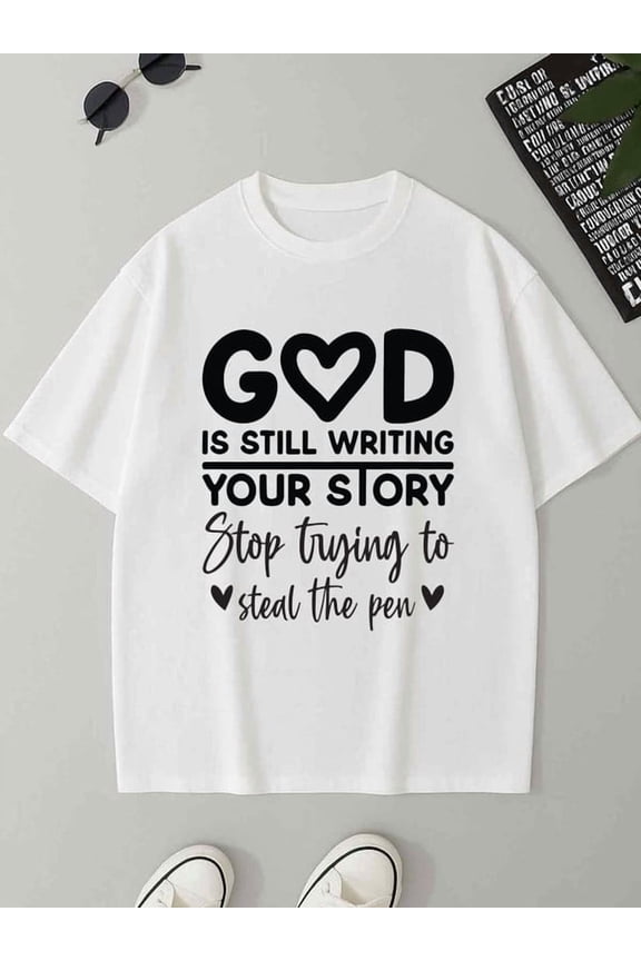 Write Your Story for men 180G 100% Cotton white Basic Unisex Shirt Short Sleeve tshirts Vintage Unisex Shirt Crewneck tshirts Vintage Unisex Shirt Short Sleeve tshirts