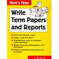 thumbnail image 1 of Pre-Owned Write Term Papers and Reports (Paperback) 0844226084 9780844226088, 1 of 1