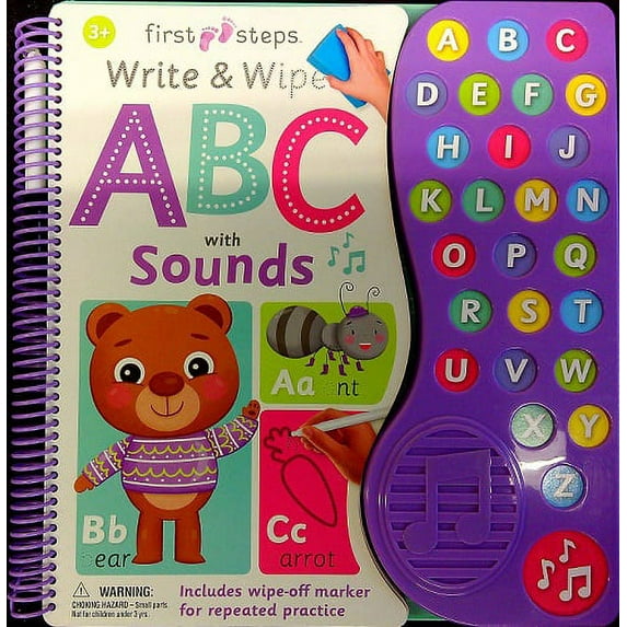 Write & Wipe ABC With Sounds (First Steps)