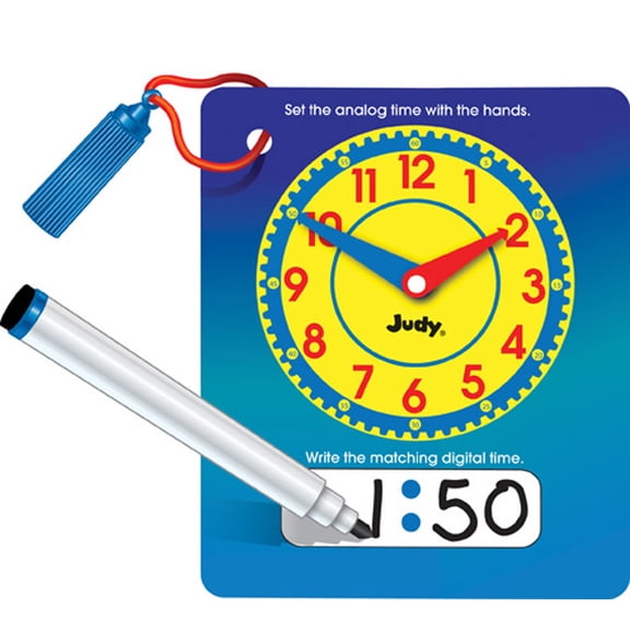 Write and Wipe Judy Clock with Pen (Toy)
