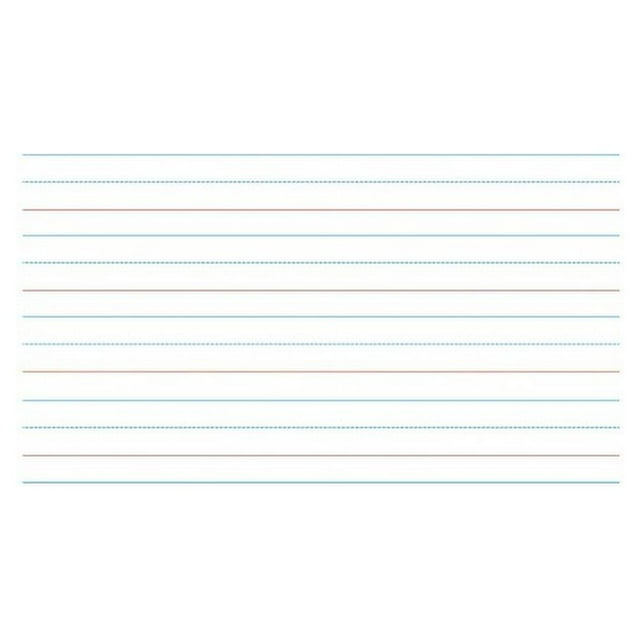 Write-on/Wipe-off Handwriting Paper Chart