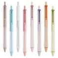 thumbnail image 1 of Writech Gel Ink Retractable Pens, Plastic, Extra Smooth Tip, Refillable, Clickable, 8 Count, 1 of 8