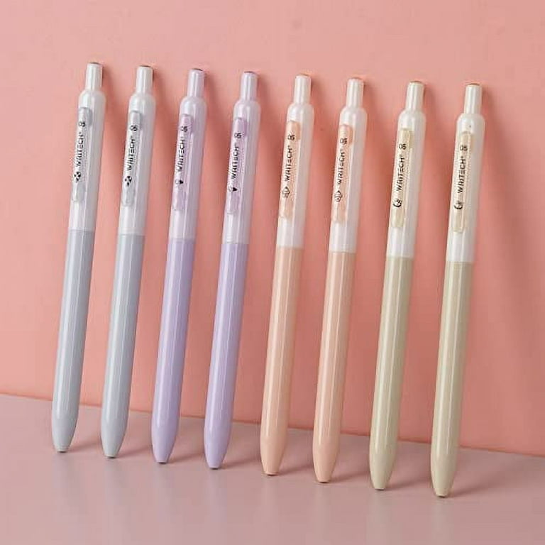 0.5mm Black Gel Pen No Smear Smudge Pens Writing Stationery Pen Supply  Office