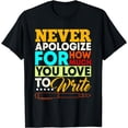 thumbnail image 1 of Writer Author Novelist Editor Wordsmith Novel Writing Book T-Shirt, 1 of 4