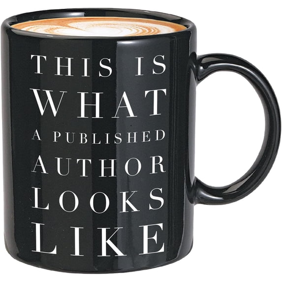 Writer Black, 11oz,black mug,Simple mug gift