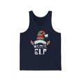 thumbnail image 1 of Writer Elf Christmas Unisex Tank Top, XS-2XL Holidays Xmas Elves, 1 of 2
