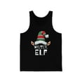 thumbnail image 1 of Writer Elf Christmas Unisex Tank Top, XS-2XL Holidays Xmas Elves, 1 of 2