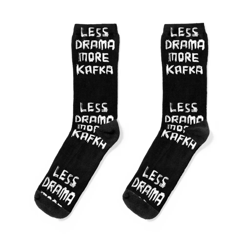 Writer Franz Kafka Less Drama More KAFKA Socks Wholesale loose Men's