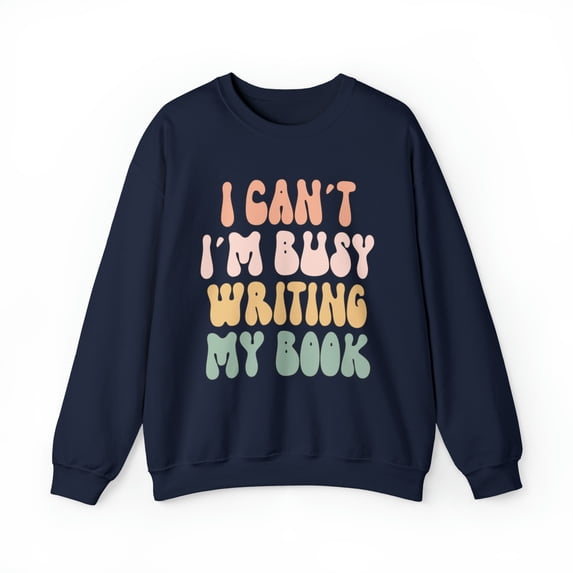 Writer New Book Sweatshirt, Gifts, Crewneck