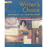 Pre Tech Grade 9 Notes Pre-Owned Writer's Choice, Grade 11, Student Edition (Hardcover ...