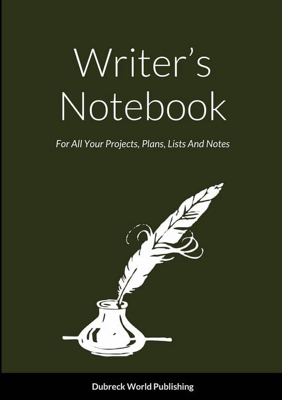 Notes Paperback Writer's Notebook: For All Your Projects, Plans, Lists And Notes ...
