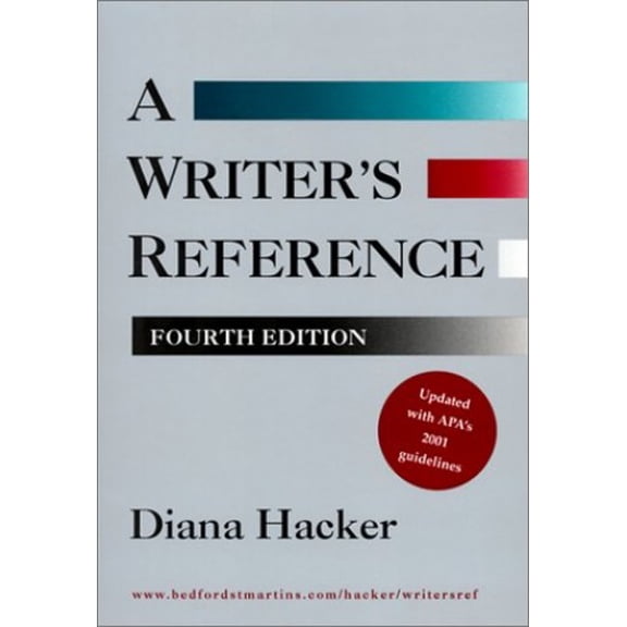 Pre-Owned Writer's Reference (2001) Paperback