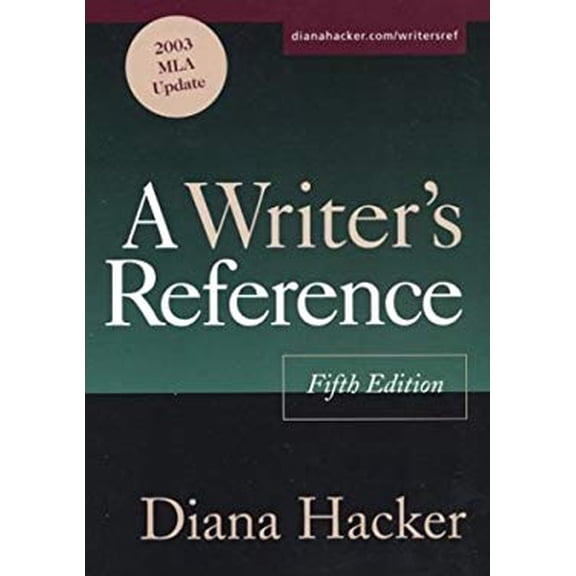 Pre-Owned A Writer's Reference: 2003 MLA Update, 9780312412623, 0312412622, Paperback, 5th edition