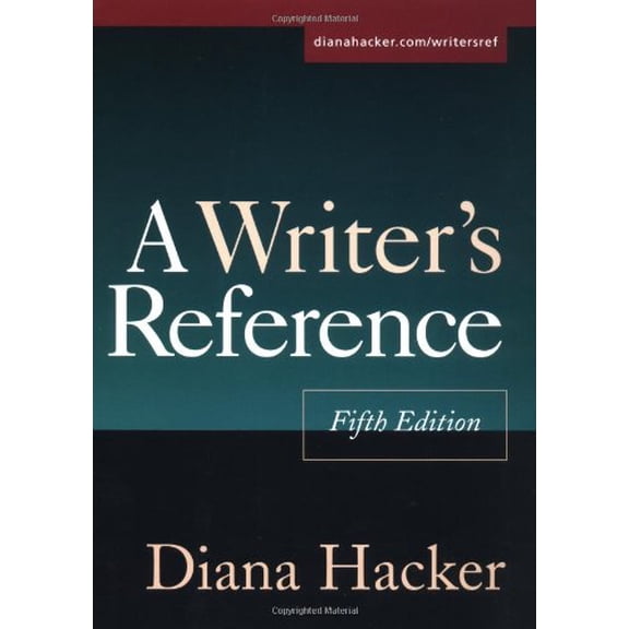 Pre-Owned A Writer's Reference, Fifth Edition (Plastic Comb) 0312397674 9780312397678
