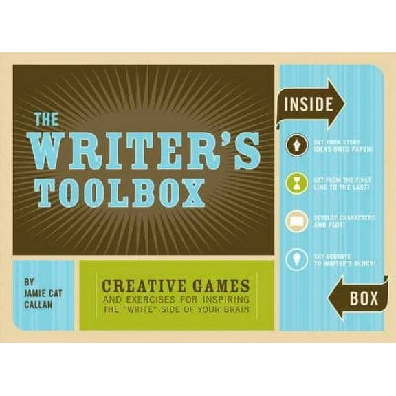 The Writer's Toolbox: Creative Games and Exercises for Inspiring the 'Write' Side of Your Brain (Writing Prompts, Writer Gifts, Writing Kit Gifts) (Kit)