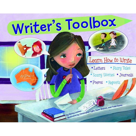 Writer's Toolbox Writer's Toolbox: Learn How to Write Letters, Fairy Tales, Scary Stories, Journals, Poems, and Reports, (Paperback)