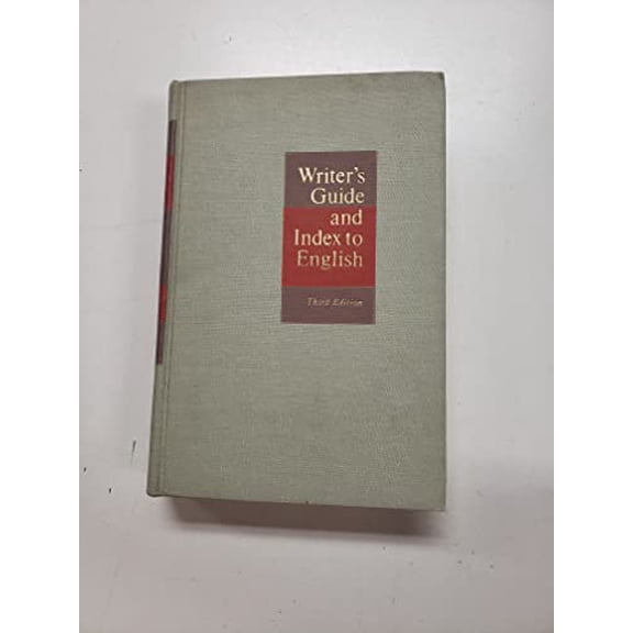 Pre-Owned Writer's Guide Paperback