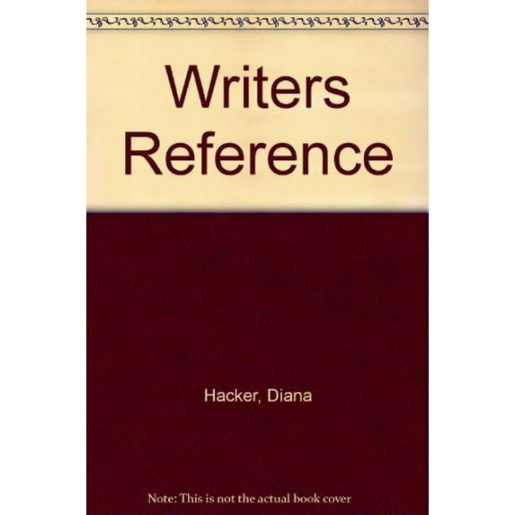 Pre-Owned Writers Reference (Paperback) 031202455X 9780312024550