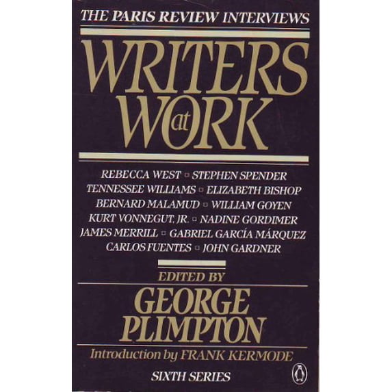 Pre-Owned Writers at Work, 6th Series (The Paris Review Interviews) (Paperback) 0140077367 9780140077360
