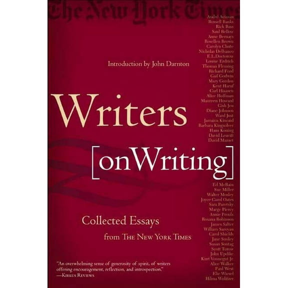 Writers on Writing : Collected Essays from The New York Times (Paperback)