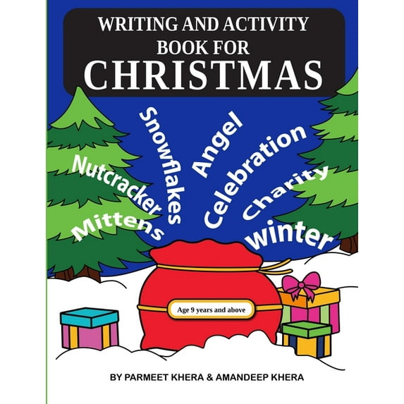 Writing And Activity Book for Christmas: Print Style (Paperback)
