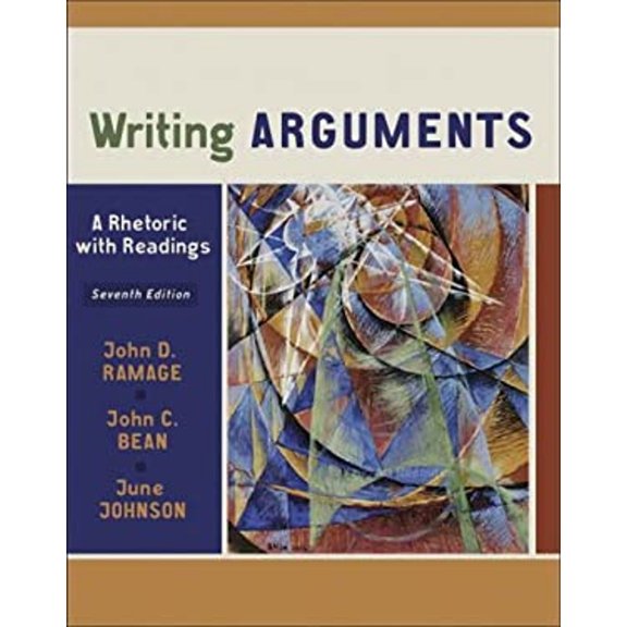 Pre-Owned Writing Arguments: A Rhetoric with Readings (7th Edition) (Paperback) 032136466X 9780321364661