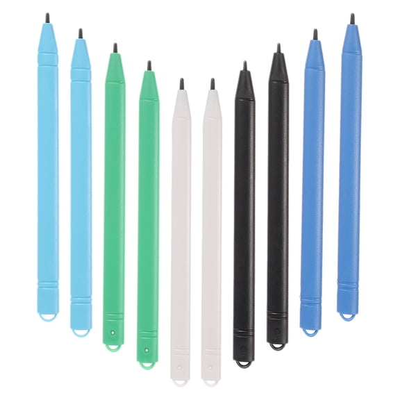 FELTECHELECTR Back to School Black Stylus Pen For Lcd Drawing 10Pcs 4.7In
