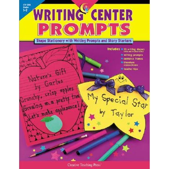 Pre-Owned Writing Center Prompts: Shape Stationery and Writing Prompts and Story Starters: Grades 1-2 (Paperback) 1574717707 9781574717709