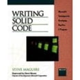 thumbnail image 1 of Pre-Owned Writing Solid Code: Microsoft's Techniques for Developing Bug-Free C Programs (Paperback) 1556155514 9781556155512, 1 of 1