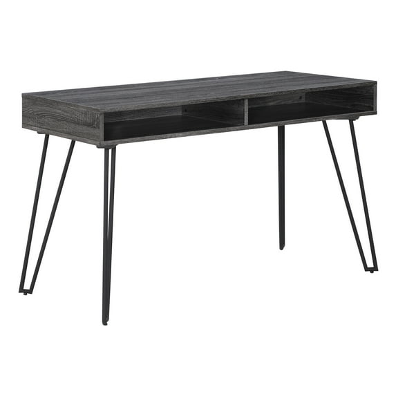 Writing Desk 48" in Engineered Wood Gray Finish KD