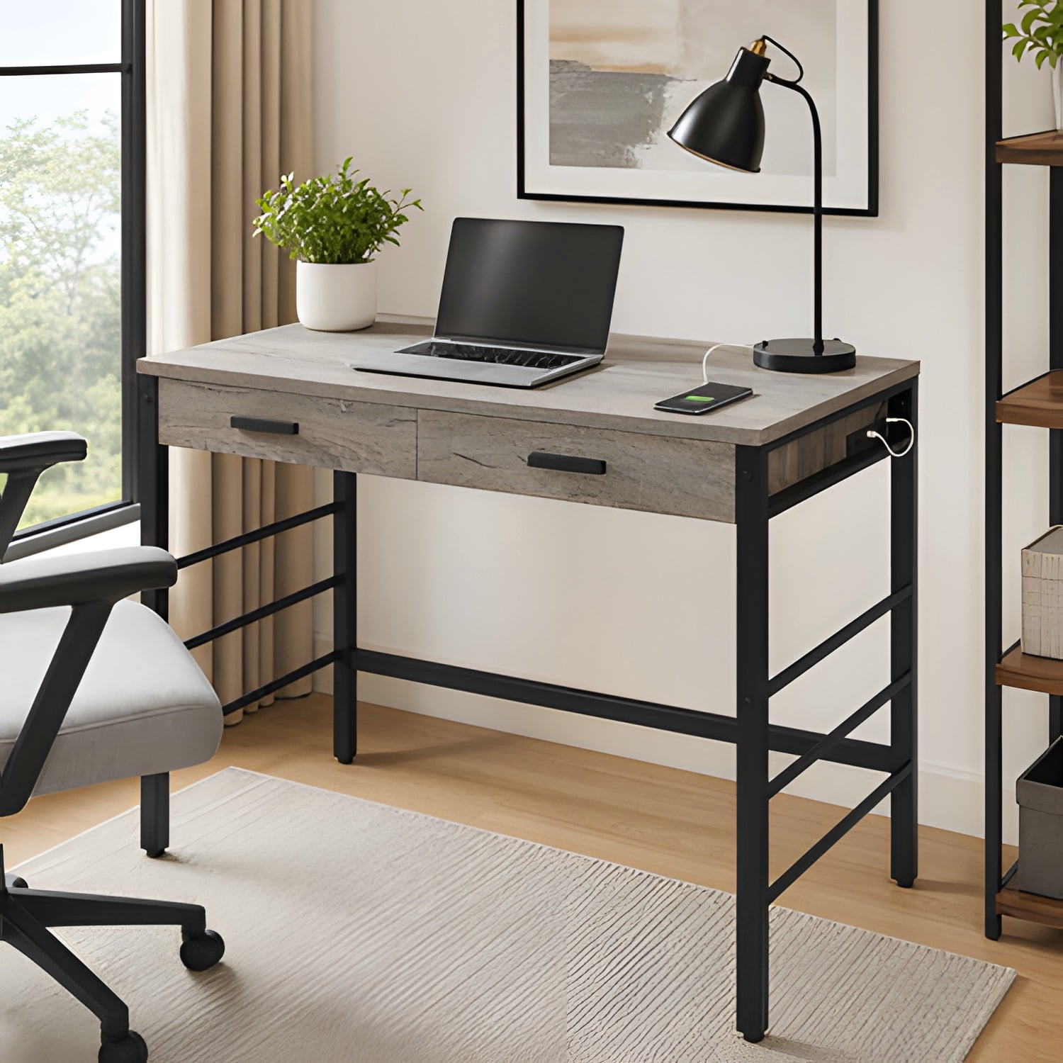 Writing Desk W/USB