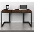 thumbnail image 1 of Furnitech Signature Home 56" Wood Writing Desk in Ebony/Black, 1 of 2