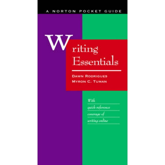 Pre-Owned Writing Essentials (Paperback) 0393969339 9780393969337