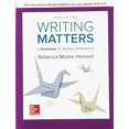 thumbnail image 1 of Pre-Owned WRITING MATTERS: A HANDBOOK FOR WRITING AND RESEARCH 3E TABBED (Paperback) 1260098680 9781260098686, 1 of 1
