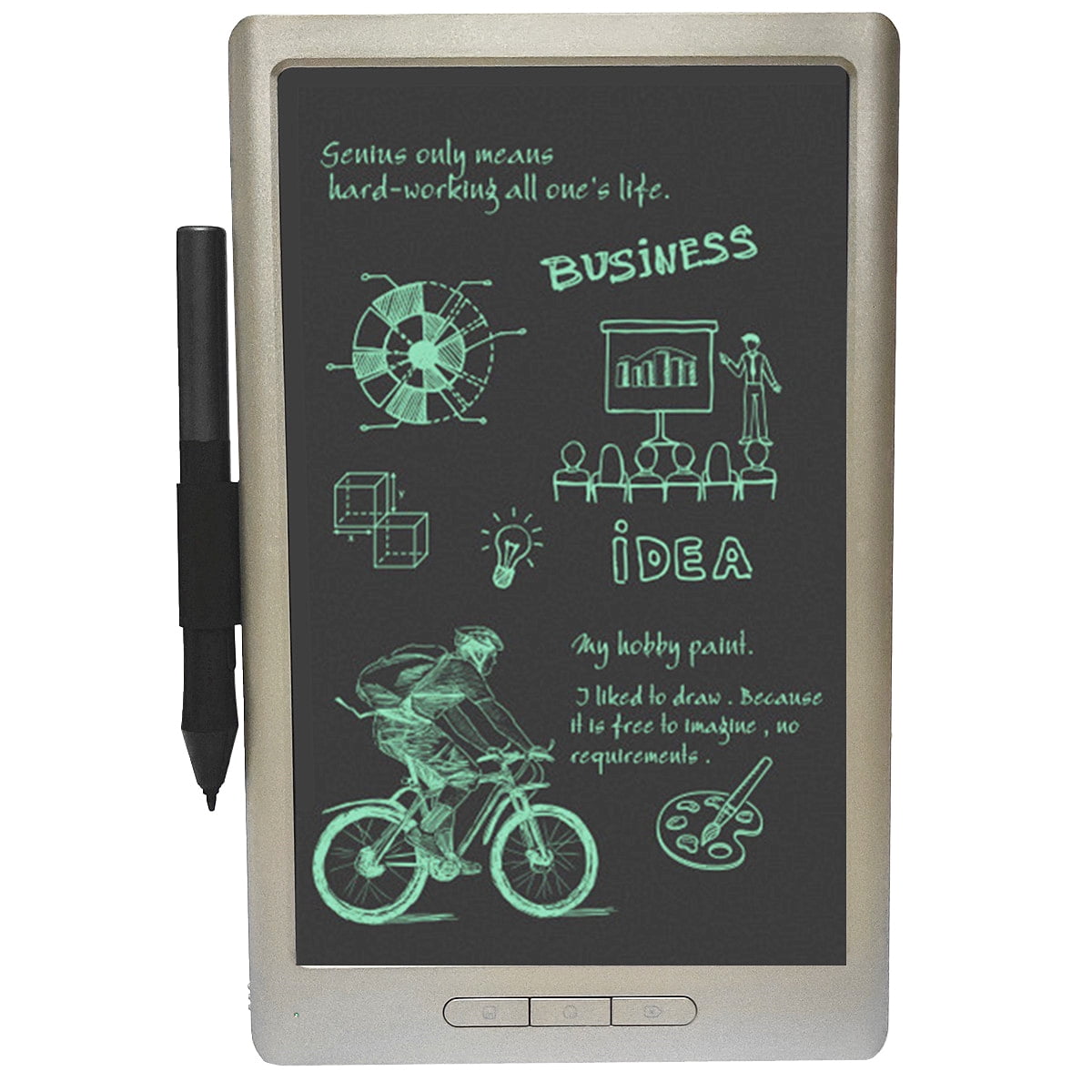 Writing Pad,10’’ With Stylus Pen Pad With Stylus Office Pad Note Pad ...