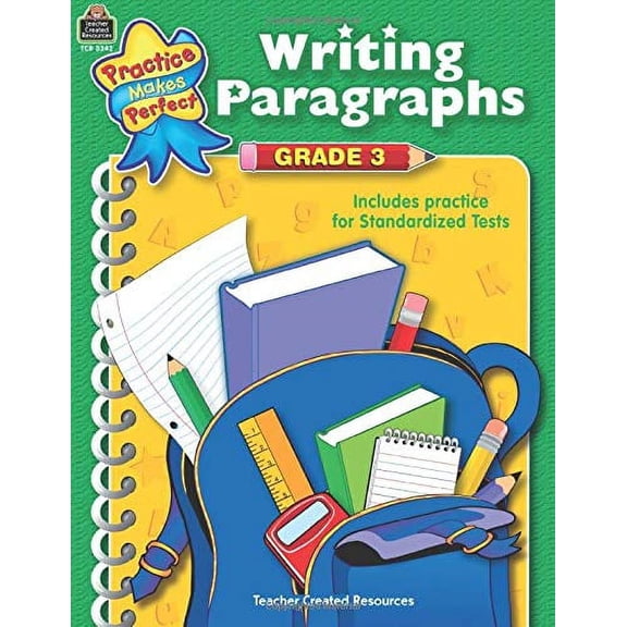 Pre-Owned Writing Paragraphs Grade 3: Grade 3 Includes Practice for Standardized Tests Paperback