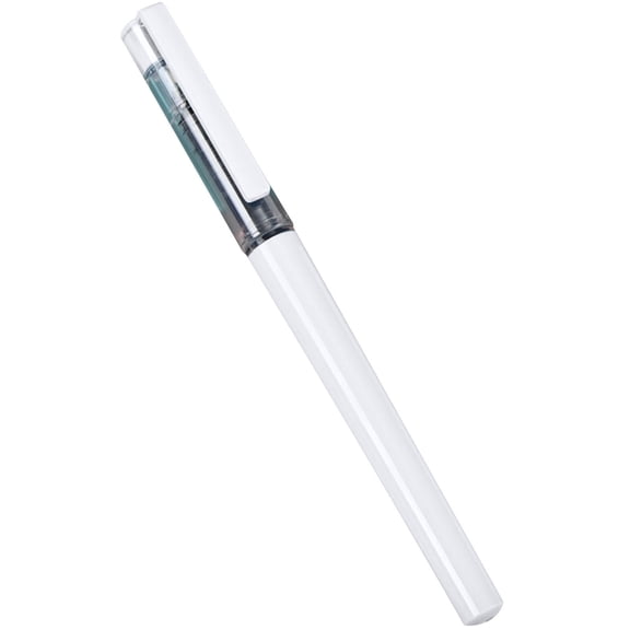 Writing Pen Marker for Office Notes Labeling and Desk Use, White, 5.1 x 0.4 in