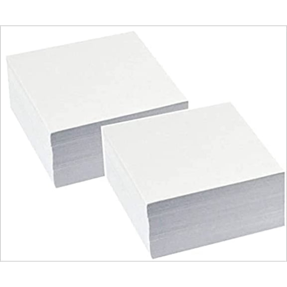 Writing Plain Slip Note Pad, Mini Memo Pad White Estimate Pad-100 Pages Per Pad, Pack Of 50