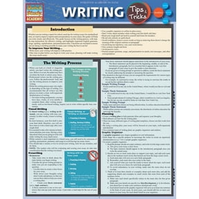Writing Tips & Tricks : a QuickStudy Laminated Reference Guide (Other)