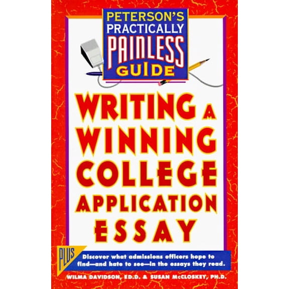 Pre-Owned Writing a Winning College Application Essay (Paperback) 1560796014 9781560796015