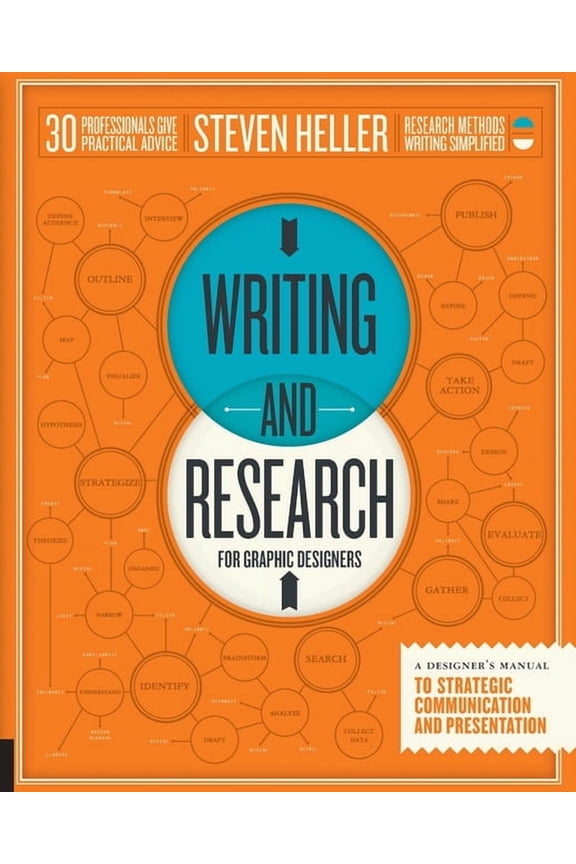 Writing and Research for Graphic Designers: A Designer's Manual to Strategic Communication and Presentation, (Paperback)
