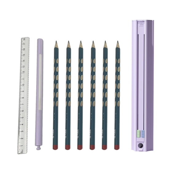 Writing case,Pencil Box Stationery Box Set 6 Pencils Pen With 6 Pencils Box Set With Set With And Box With 6 And Pencil And Pencils Pen Stationery Pencil And Pen With And Pencil Huiop Eryue