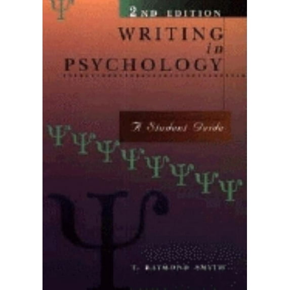 Writing in Psychology: A Student Guide, (Paperback)
