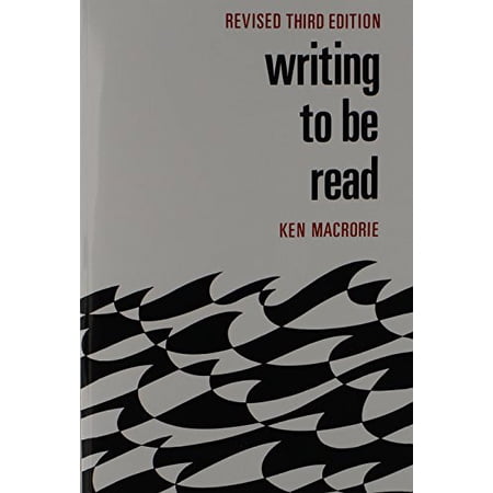 Pre-Owned Writing to Be Read (Paperback) 0867091339 9780867091335