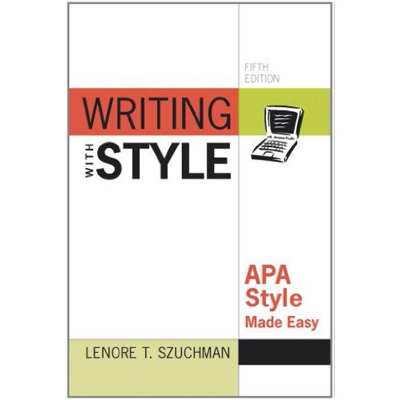 Pre-Owned Writing with Style: APA Style Made Easy