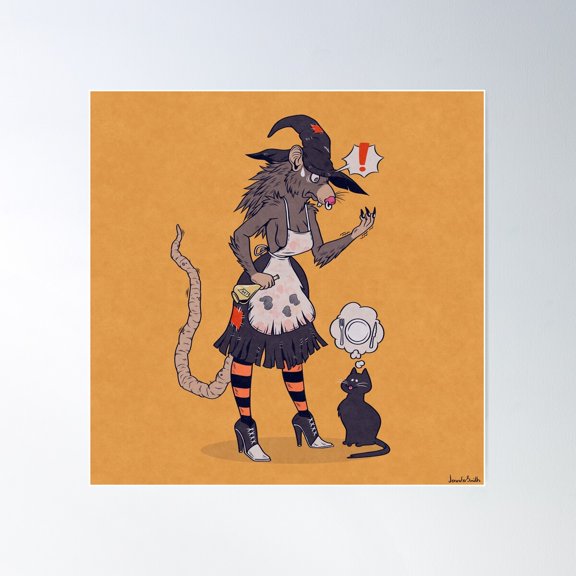 Wrong Potion Poster Wall Art, Modern Wall Decor For Living Room Bedroom, 16x16 UNFRAMED