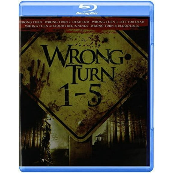Wrong Turn 1-5 (Blu-ray)